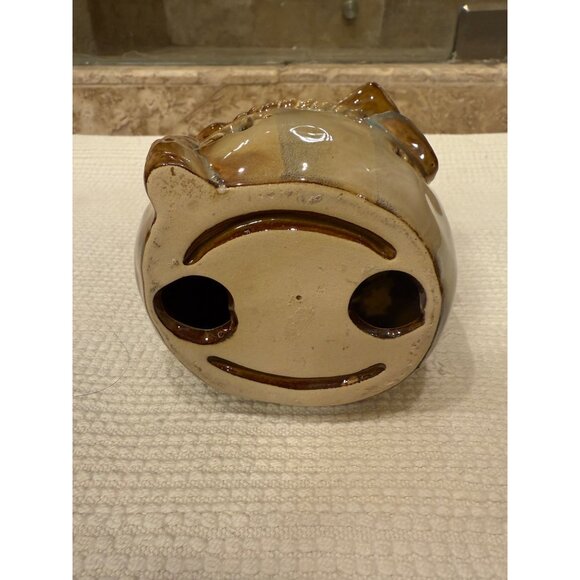 Ceramic Snowman Tealight Holder With Lantern & Santa Hat For Christmas Decor - Picture 9 of 9